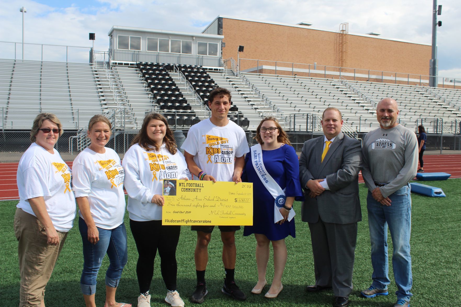 Nearly $23,000 raised in Gold Out Game